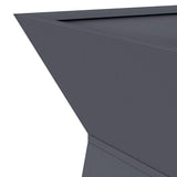 Pillar Planter Anthracite 35 x 35 x 73 cm 873842