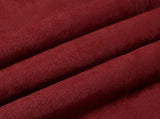 Throw Blanket Bordeaux Red 240 x 270 cm Fleece 42017004