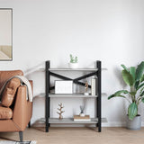 Bookshelf Grey Sonoma 100 x 33.5 x 102 cm Engineered Wood 883949