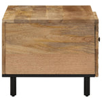 ZNTS Coffee Table 80x50x40 cm Solid Wood Mango 356895