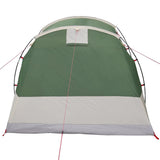 Family Tent Tunnel 6-Person Green Waterproof 4009416