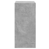 Wardrobe Concrete Grey 77x48x102 cm Engineered Wood 840810