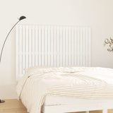 Wall Headboard White 159.5x3x110 cm Solid Wood Pine 824949