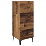 Sideboard Old Wood 34.5 x 34 x 90 cm Engineered Wood 885698