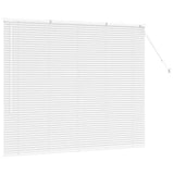 Venetian Blinds Height Adjustable White 130 x 155 cm Aluminium 42005983