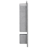 Shower Niche with 2 Compartments Matt Grey 41x51x10 cm 151395