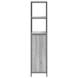 Bathroom Cabinet with Shelves Grey Sonoma 36x35x165 cm 861910
