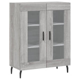 Sideboard Grey Sonoma 69.5x34x90 cm Engineered Wood 827810
