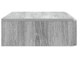 Wall-Mounted Side Table Grey Sonoma 87.5 x 34.5 x 17 cm 898331