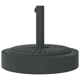 Parasol Base for 38 / 48 mm Poles 25 kg Round 4007981