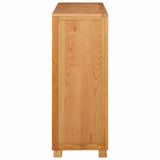 Cabinet with Storage with Door Brown Solid Oak Wood 4106554