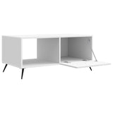 Coffee Table White 90 x 50 x 40 cm Engineered Wood 895645