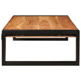 Bathroom Shelf for Brown 100 x 50 x 23 cm Solid Acacia Wood 4102761