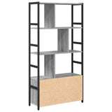 Bookshelf Grey sonoma 80 x 30 x 155.5 cm Engineered Wood 868440