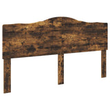 Bed Frame with Drawer Smoked Oak 180 x 200 cm Engineered Wood 3413573