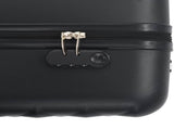 Hardcase Trolley Set 3 pcs Black ABS 91886