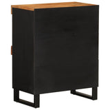 Side Cabinet 60x33x75 cm Solid Wood Acacia 352886