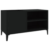 Record Cabinet Black Engineered wood, metal Medium Record Cabinet 831950