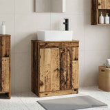 Bathroom Vanity with Sink Old Wood 54 x 35 x 83 cm 890136