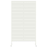 Privacy Screen White 100 x 50 x 180 cm Steel 868564