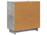 Drawer Cabinet Concrete Grey 66 x 34.5 x 90 cm Engineered Wood 893918