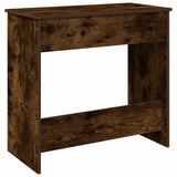 Desk Smoked Oak 80x40x75 cm Engineered Wood 860476