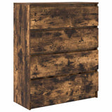 Sideboard Smoked Oak 80x35x99 cm Engineered Wood 3328484