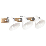Industrial Wall Lamp White 65x25 cm E27 320517