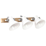 Industrial Wall Lamp White 65x25 cm E27 320517