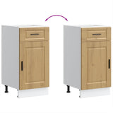 Kitchen Base Cabinet Porto Artisan Oak Engineered Wood 853956