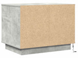 Bedside Cabinet Concrete Grey 50 x 34.5 x 50 cm Engineered wood 869584