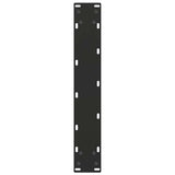 Bar Table Legs U-Shaped 2 pcs Black 40x cm Steel 4013228