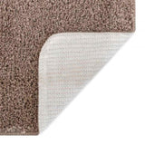 Anti-slip Shaggy Rug Brown 200 x 290 cm PP 4019797