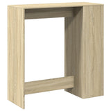 Bar Table with Racks Sonoma Oak 101x40x103.5 cm Engineered Wood 854366