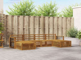 Sofa Sets 6 pcs Natural Solid Acacia Wood 3375259