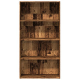 Bookcase Old Wood 80x30x152 cm Engineered Wood 857947