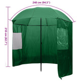 Fishing Umbrella Green 240x210 cm 91027