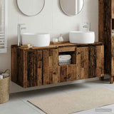 Bathroom Cabinet Set 3 pcs Old Wood 49.5 x 44.5 x 66 cm 3405725