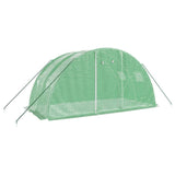 Greenhouse with Steel Frame Green 8 m 4x2x2 m 364081
