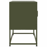 TV Cabinet Olive Green 68x39x60.5 cm Steel 846522