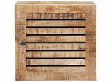 Hanging Cabinet with Storage Brown and Black 38 x 33.5 x 48 cm 4018864
