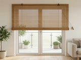 Roller Blind Brown 160 x 220 cm Bamboo 42039803