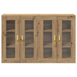 Wall Mounted Cabinet 2 pcs Artisan oak 69.5 x 34 x 90 cm 3334318