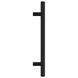 Cabinet Handles 20 pcs Black 128 mm Stainless Steel 3203605