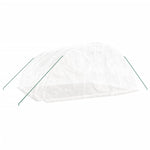 Greenhouse with Steel Frame White 20 m² 5x4x2.3 m 3188094