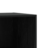 Wardrobe with Shelf with Storage Black oak 77 x 48 x 102 cm PB 8010915
