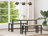 Dining Tables 80 x 80 x 75 cm METAL 892627