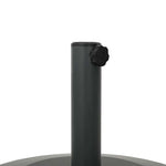 Outdoor Umbrella Base Dark grey 48 x 48 x 32 cm Steel, Concrete 42010016