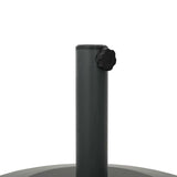 Outdoor Umbrella Base Dark grey 48 x 48 x 32 cm Steel, Concrete 42010016
