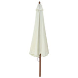 Garden Parasol Sand White 47212